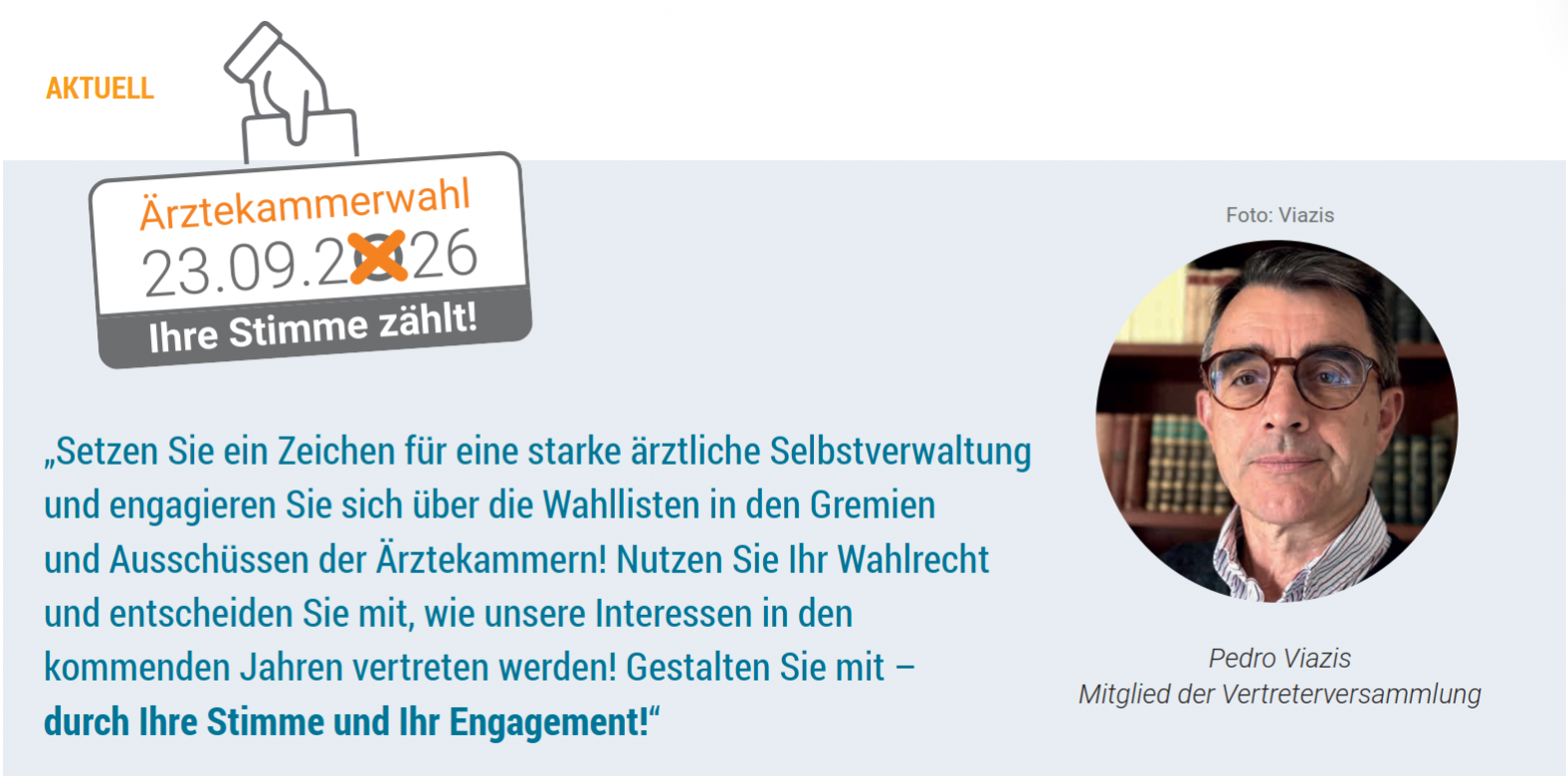 Wahlhomepage Viazis